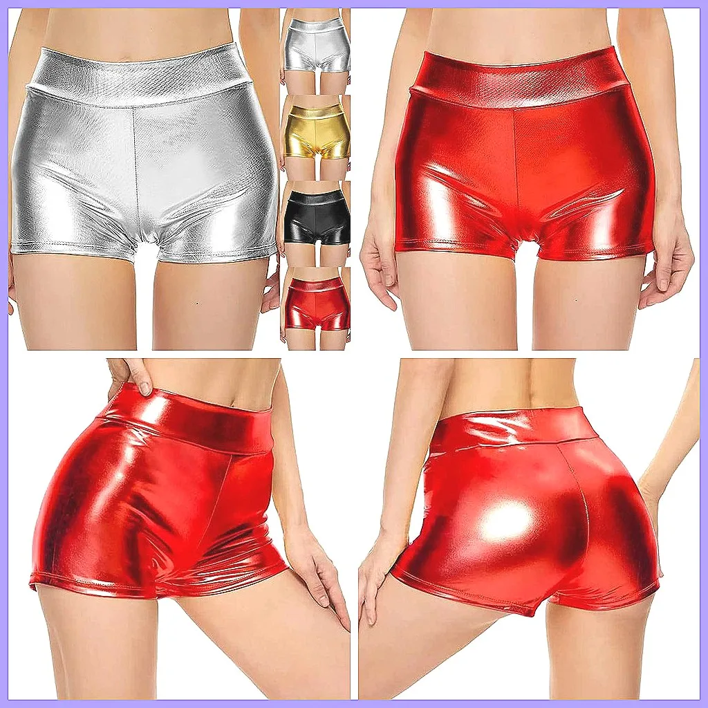 

Women's High Waisted Sequin Booty Shorts, Clubwear Disco Hot Pants for Party Carnival Dance (68 characters)