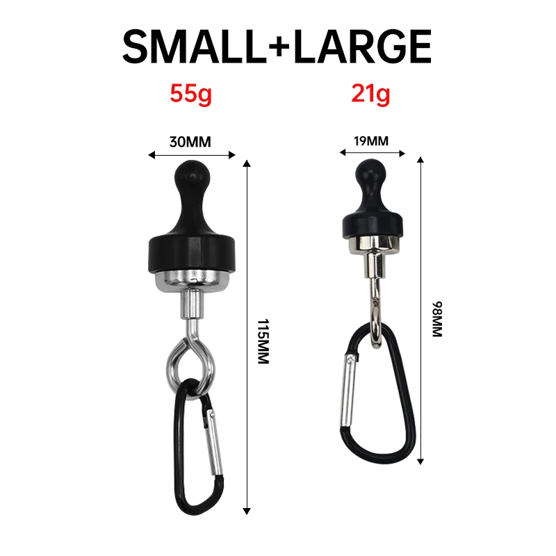 Outdoor Magnetic Hook for Awning, with Climbing Buckle, Suitable for Camping, Cruise Suspension, Tent Rotation Buckle