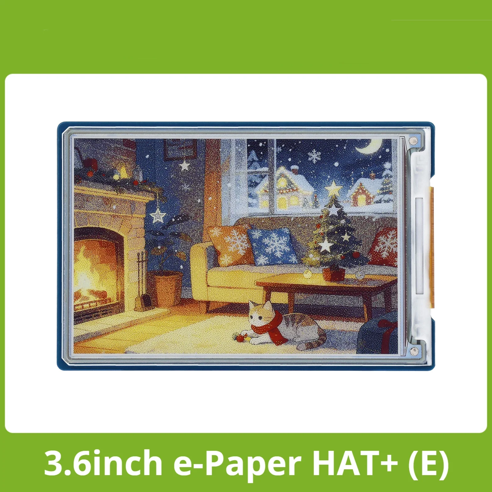 Waveshare 3.6inch E Ink Spectra 6 (E6) Full color E-Paper Display for Raspberry Pi/Jetson Nano/Audio/ESP32, 600×400, SPI