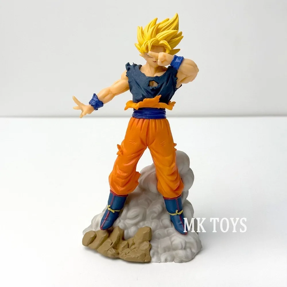 15 センチメートル/5.91 インチアニメドラゴンボール Z フィギュア超サイヤ人悟空アクションフィギュア Pvc 像デスクトップ装飾品コレクションモデルおもちゃギフト