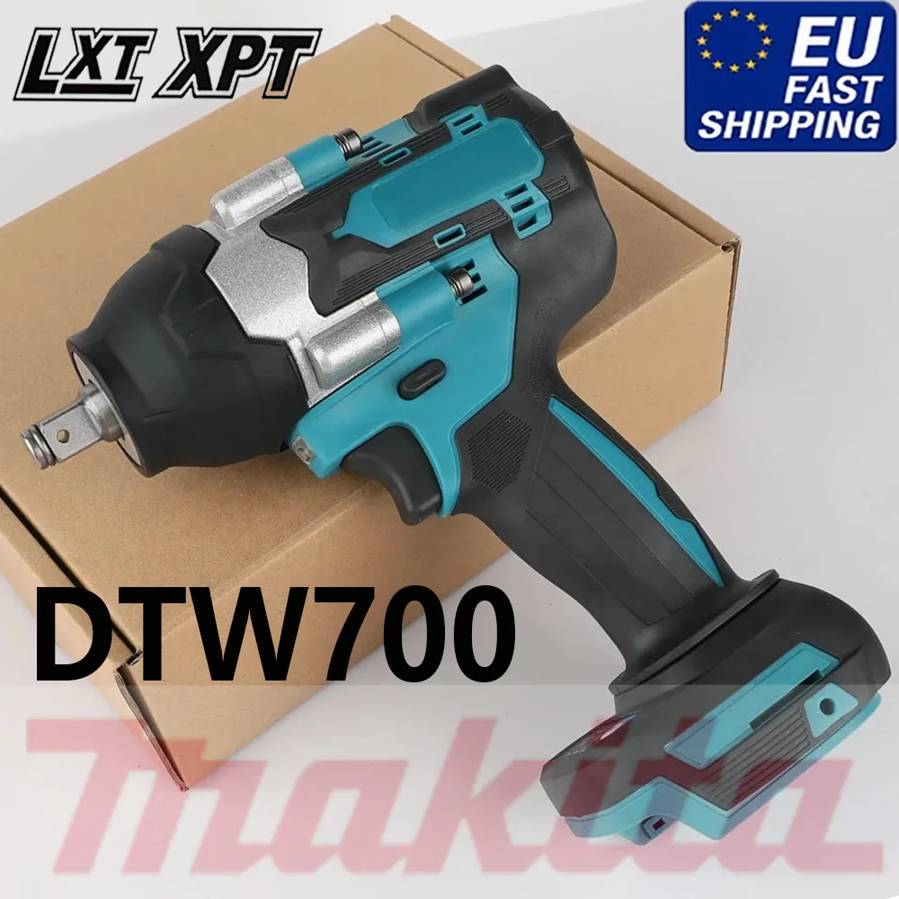 per Makita DTW700, avvitatore a impulsi elettrico senza fili e senza spazzole, 18 V, coppia massima 2000 N.m, utensile elettrico ricaricabile per batterie Makita 18 V (batteria non inclusa).