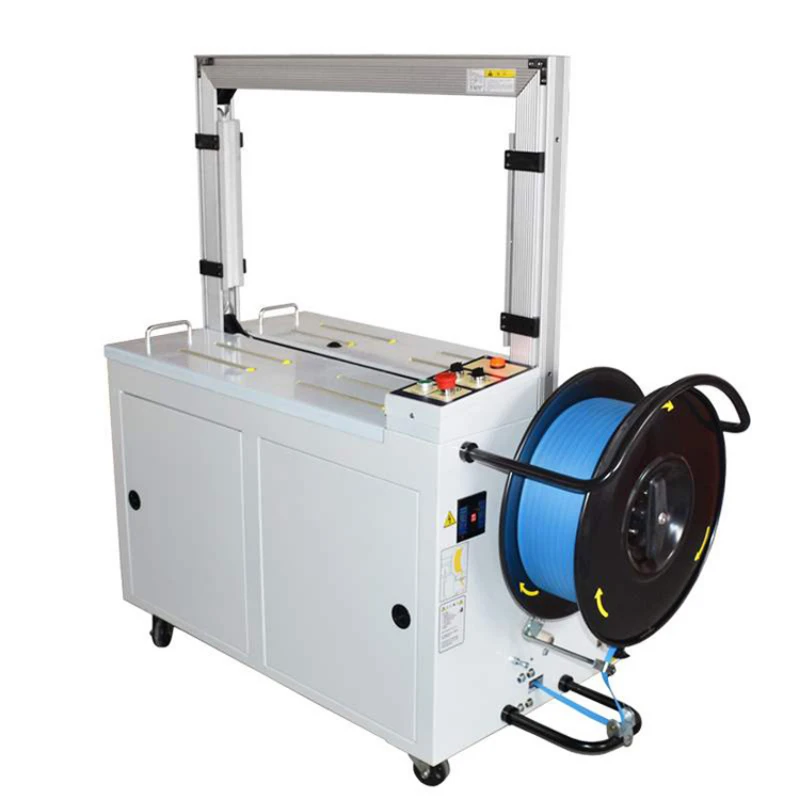 Automatic feeding strapping tool machine fast melt packing strap machine induction box strapping machine