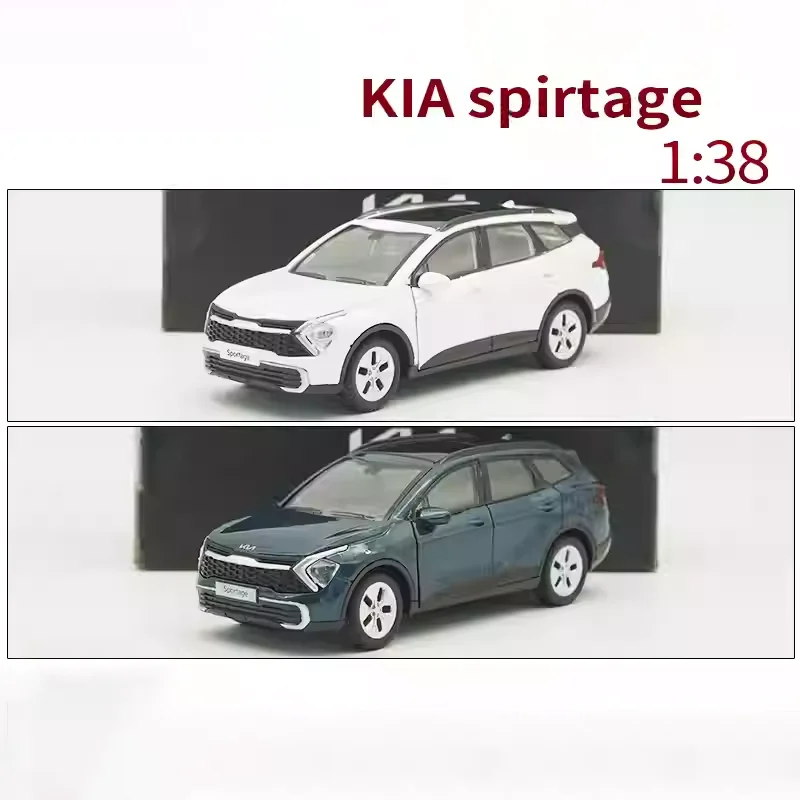 Original 1:38 KIA Spirtage Alloy Car Model Static Collection Decorated Holiday Gifts Toys