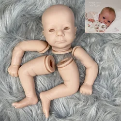 19 Inch Vinyl Reborn Doll Kit Felicia Newborn Vinyl DIY Handmade Toy Reborn Molds Kit Unfinished Doll Parts