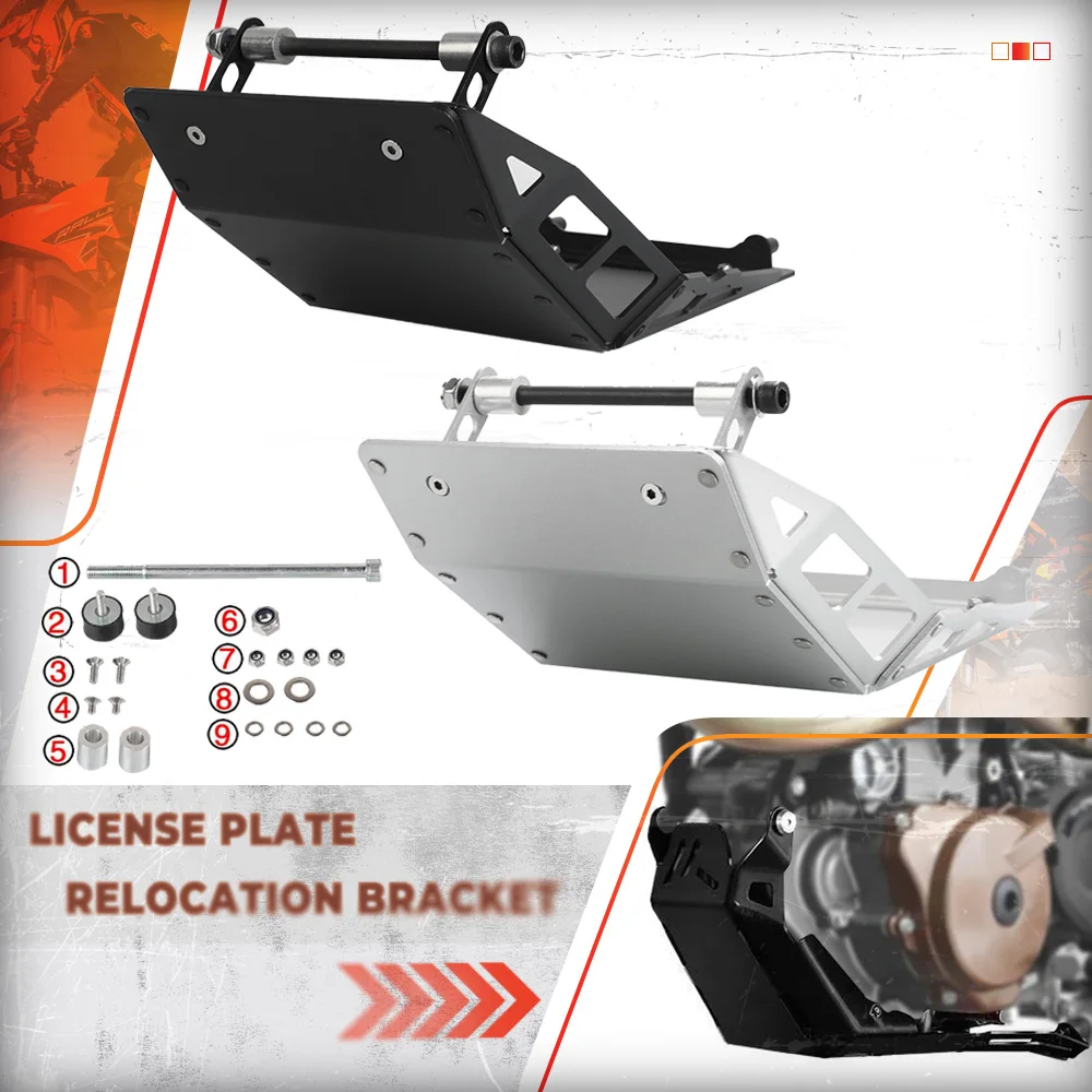 

Motorcycle Parts Bash Skid Plate Engine Guard Lower Chassis Cover For GASGAS GAS GAS 700 ES 700 SM 700ES 2022 2023 2024 700SM