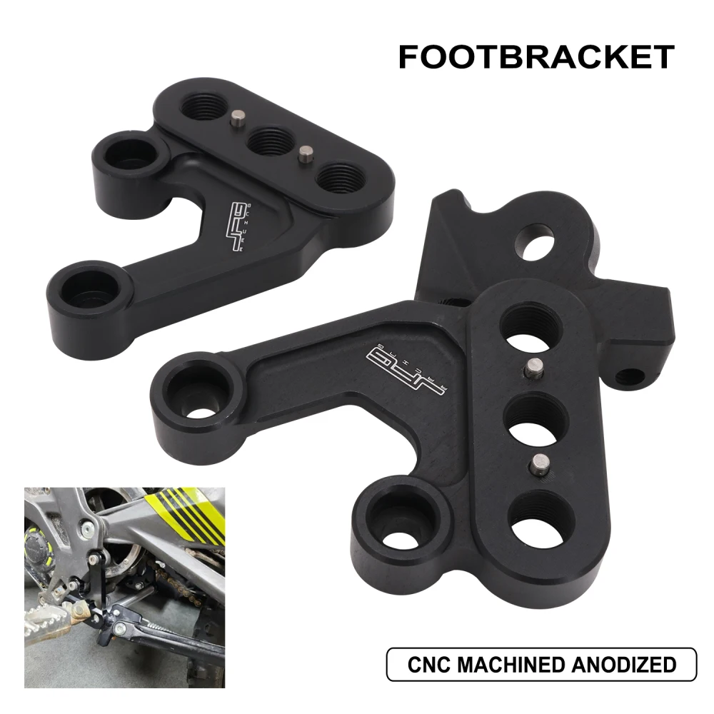 Footpegs Rest Bracket Mount Support Motorcycle Accessories For Surron Lightbee S X  Segeway X160 X260 Aluminum Ebike view 2