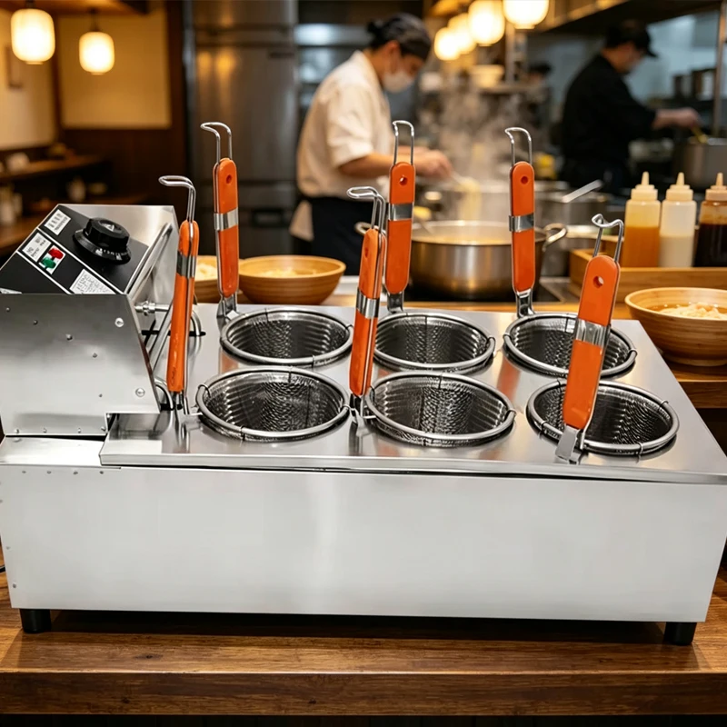 Commercial Large Spaghetti Cooking Table Top Dumpling Boiler for Spicy Hot Pot - Restaurant Quality Equipment