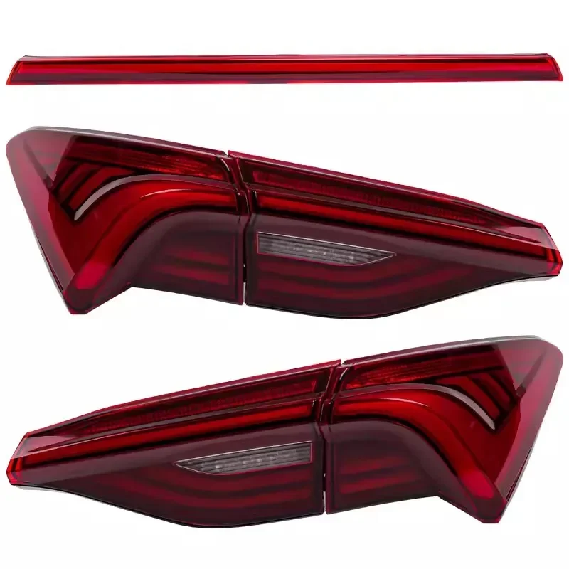 LED Through lamp Rear Center Car Light Taillgith Rear Lamp Assembly For Toyota Avalon 2019-23 Brake Light Turn signal