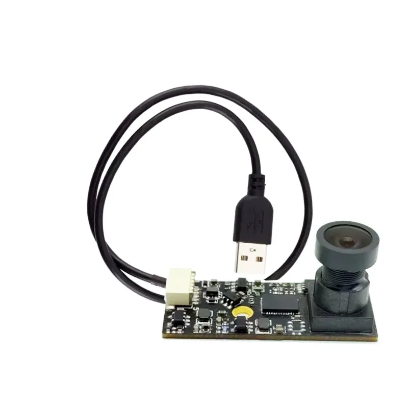 Módulo de câmera USB HD de 2MP para impressora 3D 1920x1080 foco fixo 130 graus unidade gratuita USB2.0 UVC OTG para Linux