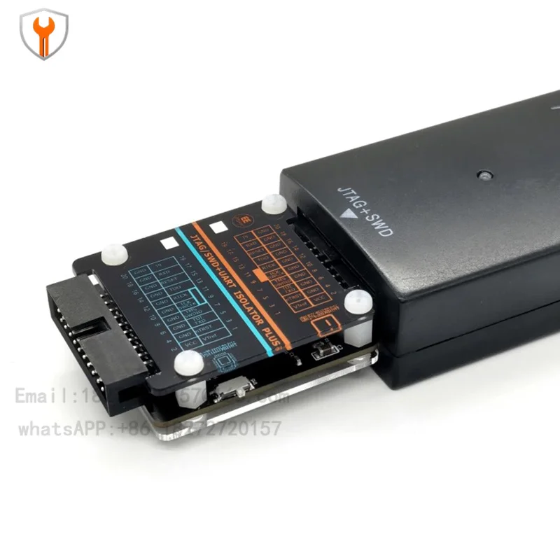 JTAG/SWD/Serial High-Voltage Isolation Simulator Adapter Board Supporting JLink/STLink/DAPLink