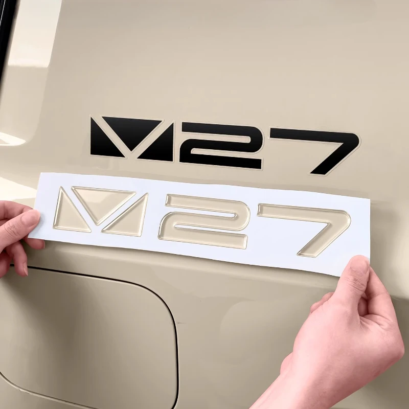 

Декоративная наклейка и NFC-значок из смолы для Chery ICAR V27 2026, накладка на боковую панель, стайлинг-декаль для автомобиля