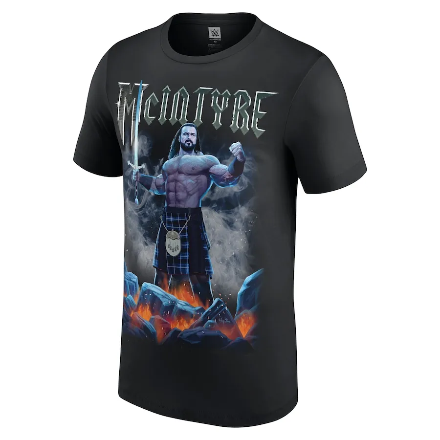 Men's Black McIntyre Battle Pose T-Shirt