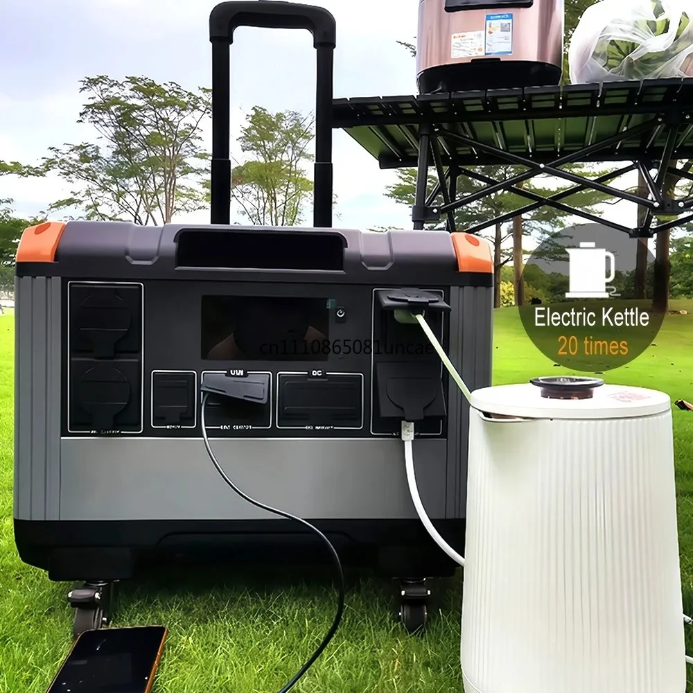 Support UPS 5KW  Expansion 50KW Portable Powerstation Home Energy Storage System  Expansion 100KWh
