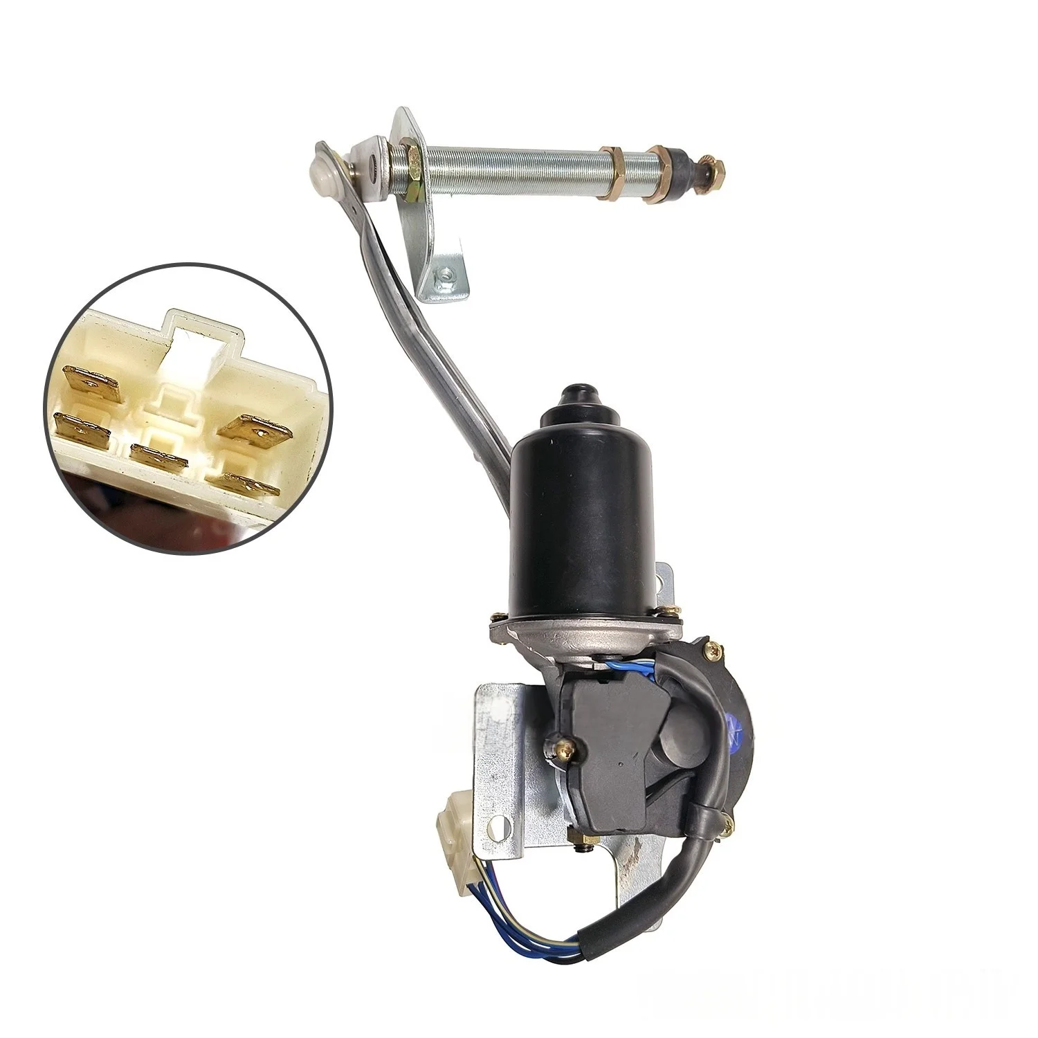 Applicable to Sumitomo Excavators SH120, 130, 200, 210, 240, 250-3/A3 Wiper Motor Linkage Rod Bracket Assembly