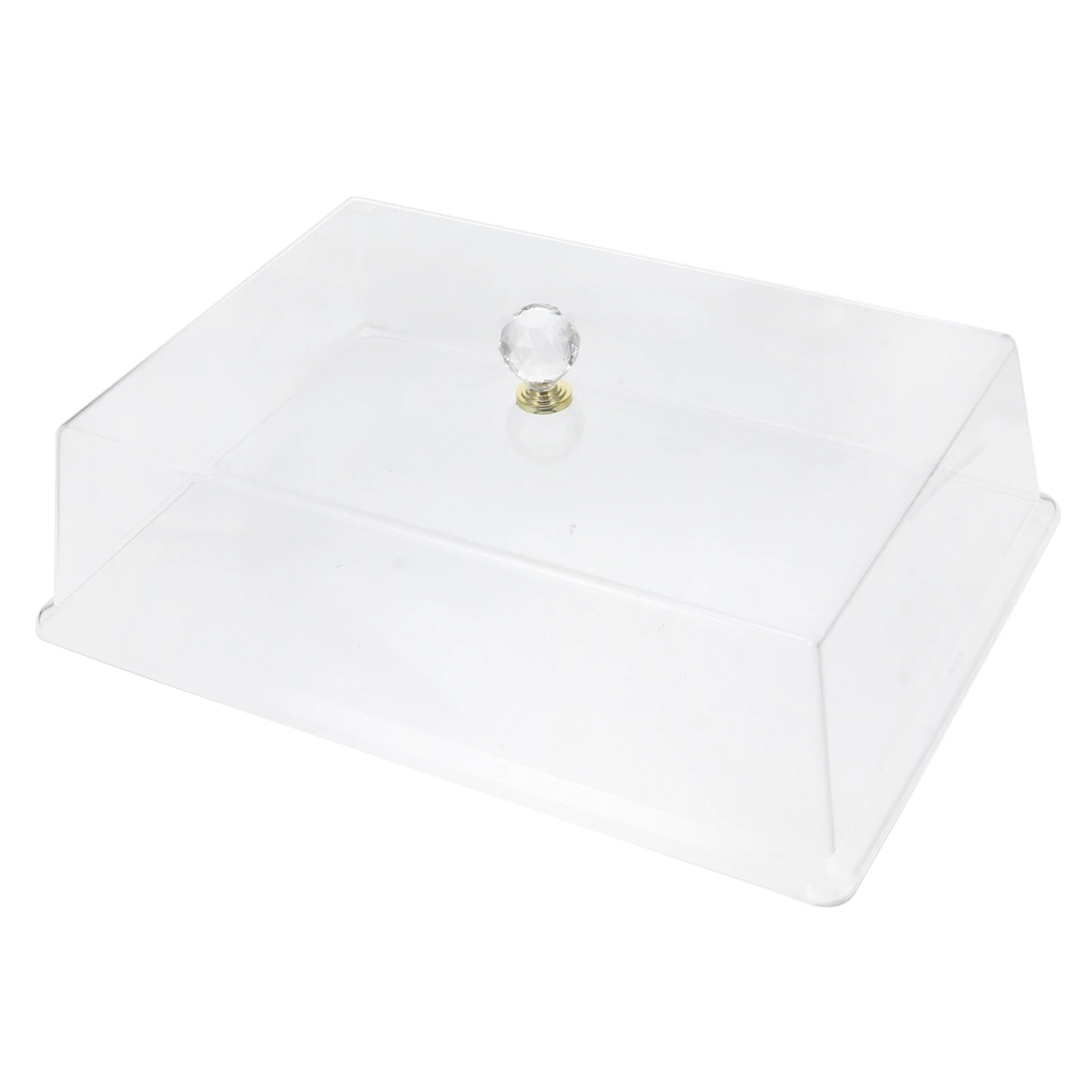 

1pc Dustproof Insulated Cake Cover Transparent Food Storage Lid Dish Protector for Home Kitchen UsePS Material Kitchen Bar Tool