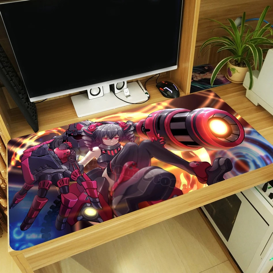 Anime Game Bronya Zaychik Honkai Impact 3 Large Anti-slip Mouse Pad Laptop Mice Mat Keyboard Mat Cosplay Playmat Gift