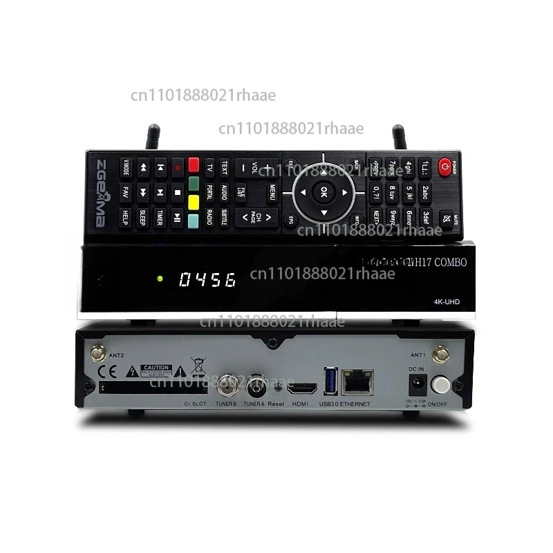 H17COMBO DVB S2X DVB T2/C Enigma2 versión de exportación del receptor de satélite
