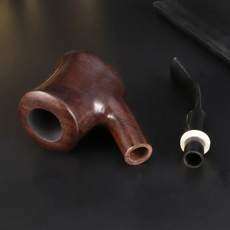 Durable Wooden Pipes Creative Smoking Tobacco Pipe Cigar Cigarette Holder