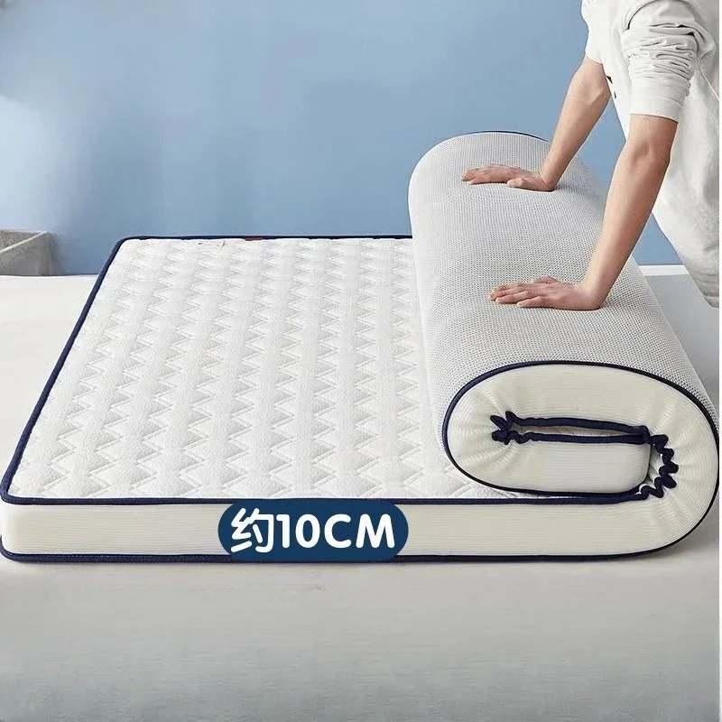 Latex Cushion Home Mattress Mat Tatami Cushion Mattress Dormitory Student Single Folded Colchones De Cama Bedroom Furniture