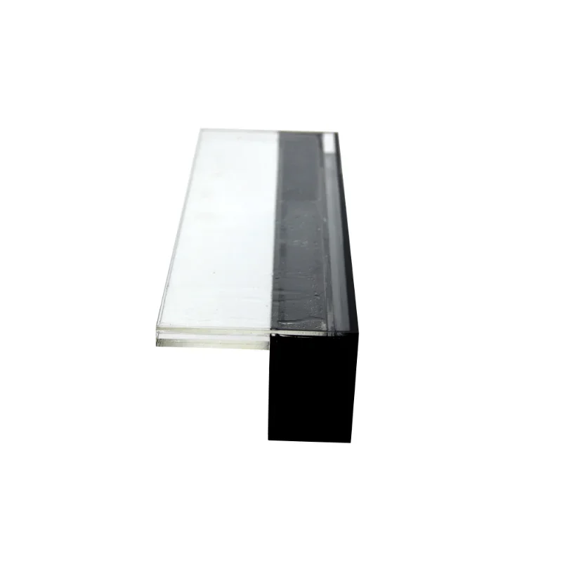 Acrylic courtyard waterfall outlet landscaping garden rockery fish pond decoration water curtain wall flow tank with LED lights
