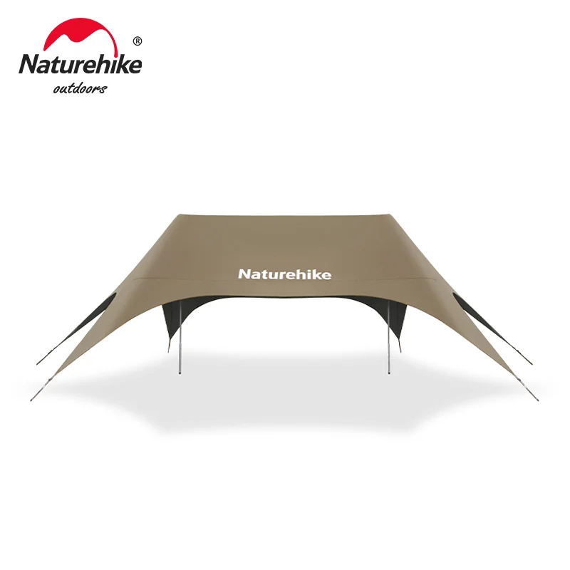 

Палатка-тент Naturehike для кемпинга, уличная, на 10+ человек, для семейного отдыха, быстросборная, защита от солнца и дождя, солнцезащитный козырек, для туризма и отпуска