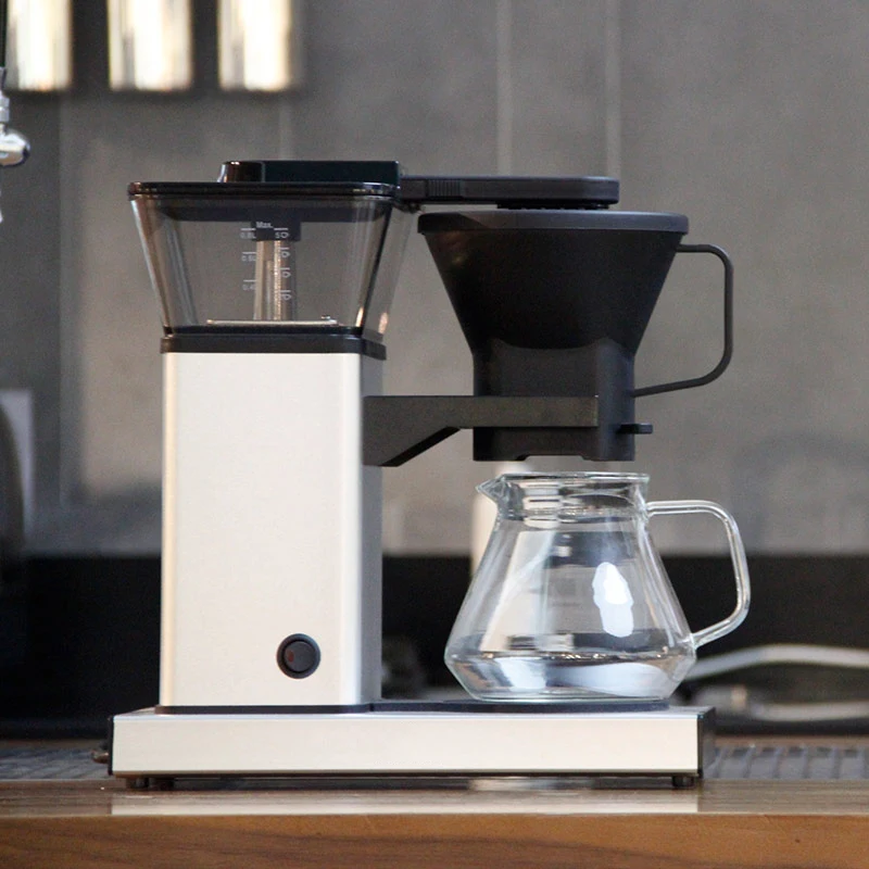Hand-brewed Coffee Machine, Household American Semi-automatic Drip Coffee Maker, 1350W Small Coffee Pot Appliance