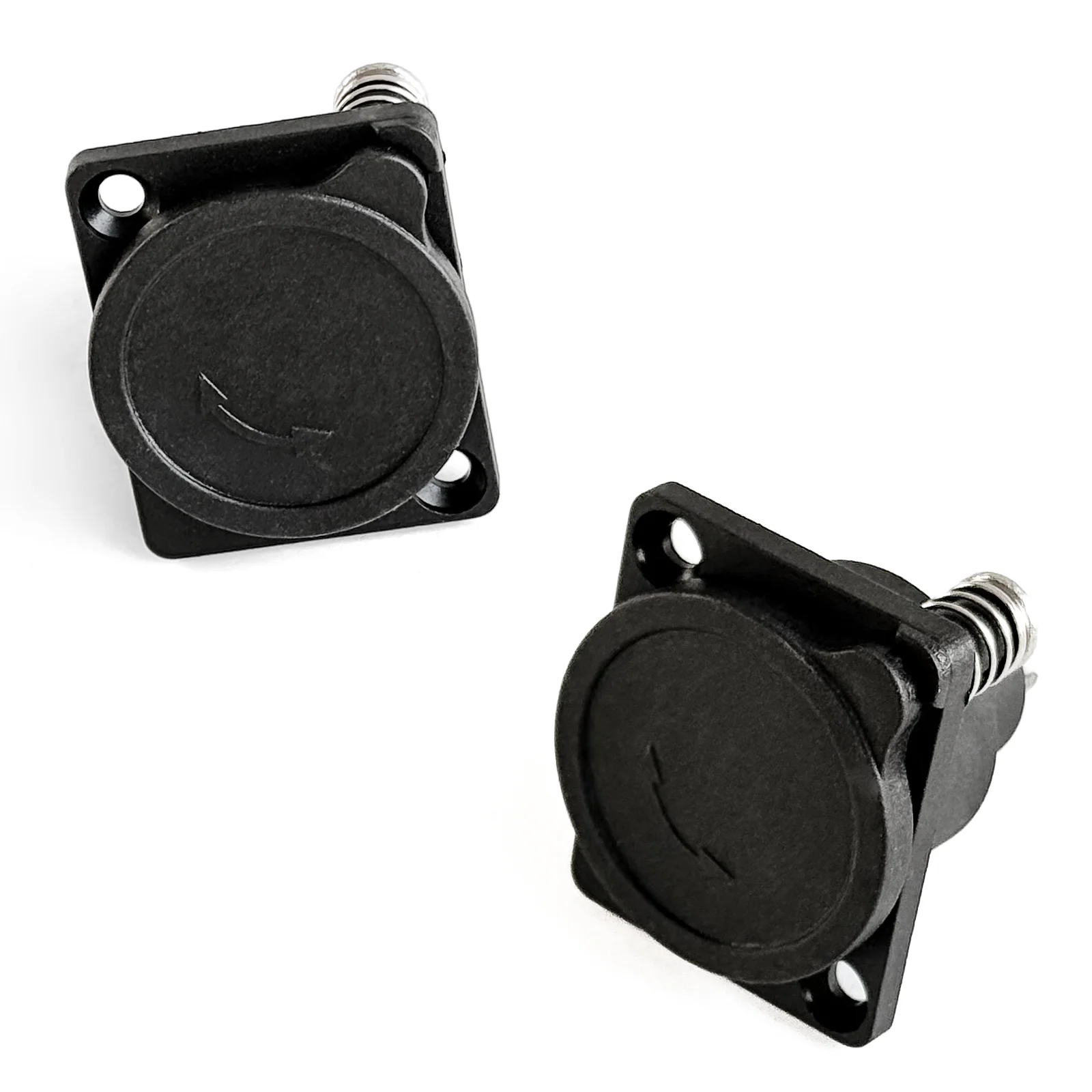 Electric Bike Lithium Battery Charging Port:XLR 3-Pin Female Socket with Dust Cover