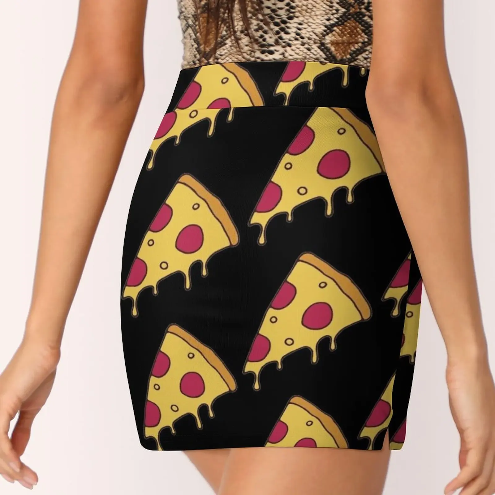 Pizza, Pizza, Everywhere Light Proof Trouser Skirt Dresses korean summer clothes dress women summer Summer dress