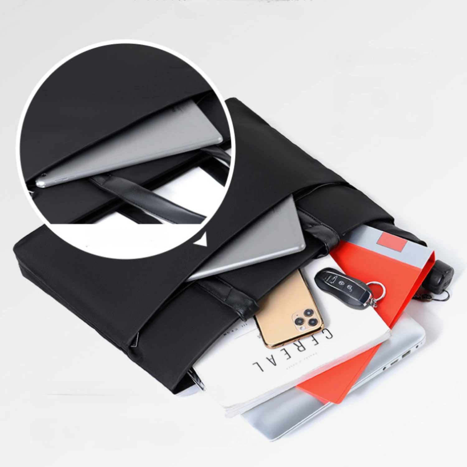 Business Handbag High-end Large Business Bag Waterproof Oxford Cloth Business Bag