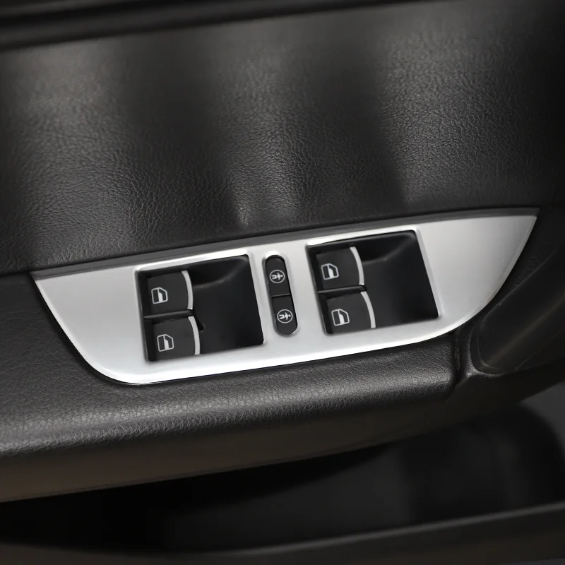

For Volkswagen Touareg glass switch panel decor frame interior 11-18 models decoration sticker modification special