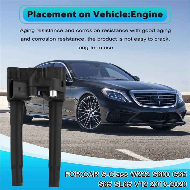 

Лидер продаж-A2799060700 автомобильная катушка зажигания для Mercedes Benz S-Class W222 S600 G65 S65 SL65 V12 2013-2020 2799060700,A2799060700