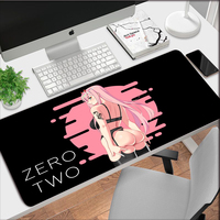 Mouse Pad Gamer 900x400 Desk Mat Zero Two Gamer Girl Hentai Accesorios Gaming Mousepad kawaii Computer Desk Table Games Office