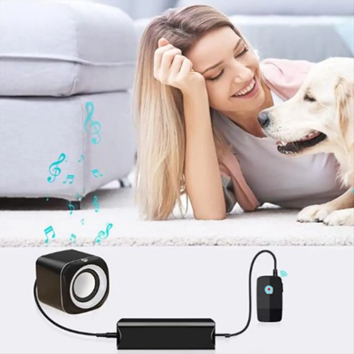 AAAE 3.5mm Auditory Isolator for Reducing Ground Looping Noise in Car Home Auditory Audio Isolator Common Ground Noise Filter