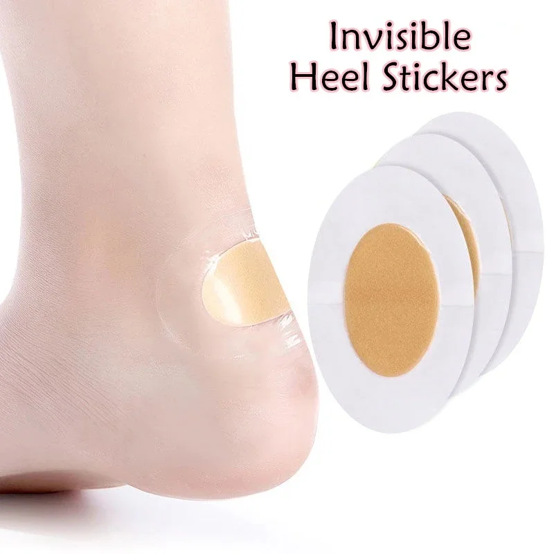 Gel Heel Protector Foot Patches para Mulheres, Adhesive Blister Pads, Heel Liner Shoes Adesivos, Alívio da dor, Almofada, 10-50Pcs