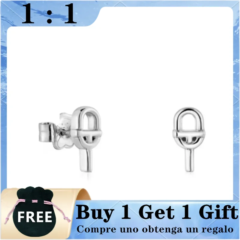 

2024 Spanish Bear The Latest Niche Design Fashion Trend Light Luxury Classic Style Lady Earring Romantic Couple Gif