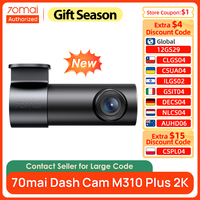 70mai Dash Cam M310 Plus 2K Professional Grade Features Including Super Night Vision And Buffered Emergency Recording
