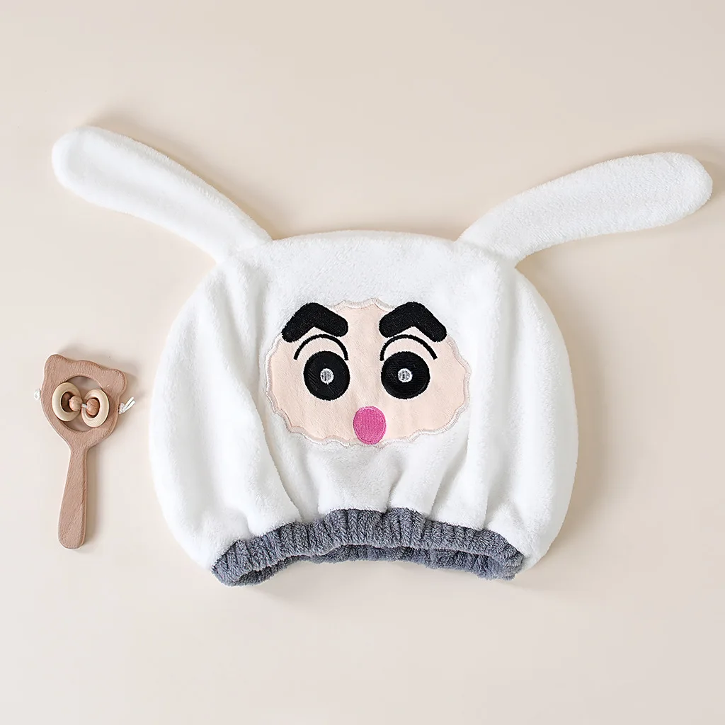 

Милая утолщенная впитывающая шапочка для сухих волос, мультяшная шапочка для ванны, сумка из кораллового флиса, полотенце для головы, полотенце для волос, полотенце для сухих волос