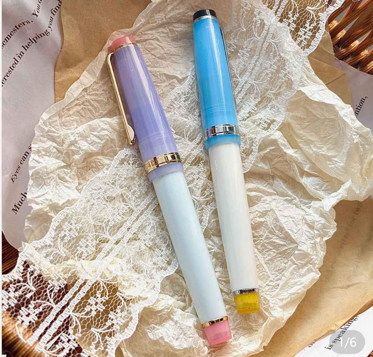 

Jinhao 82 Limited Edition Daisy ,student Practice Fountain Pen Color Ink High Appearance