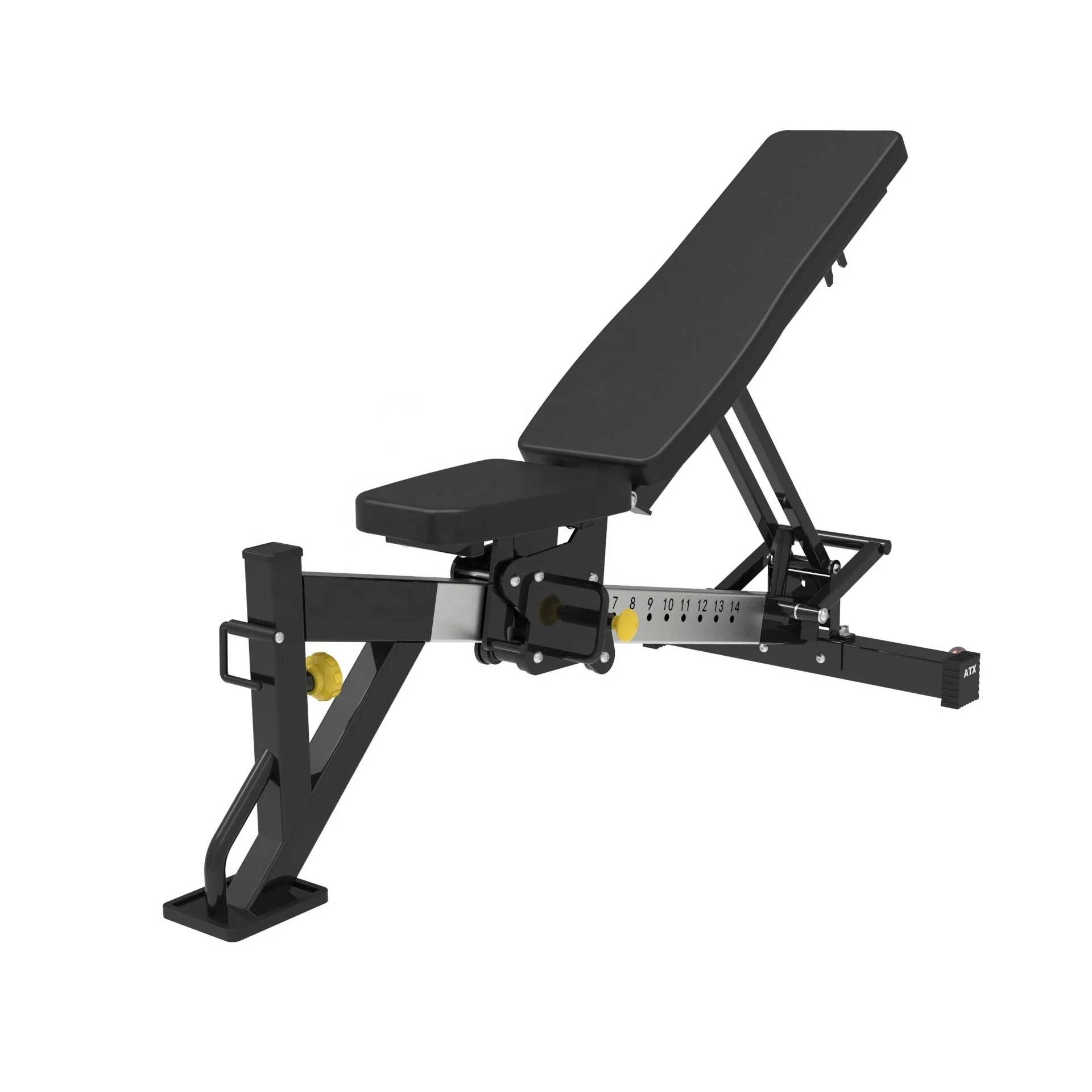 TZ-Q1024C Pec Fly Attachment Multi Function Adjustable Abdominal Bench Home Gym Fitness Equipment Expandability Weightlifting