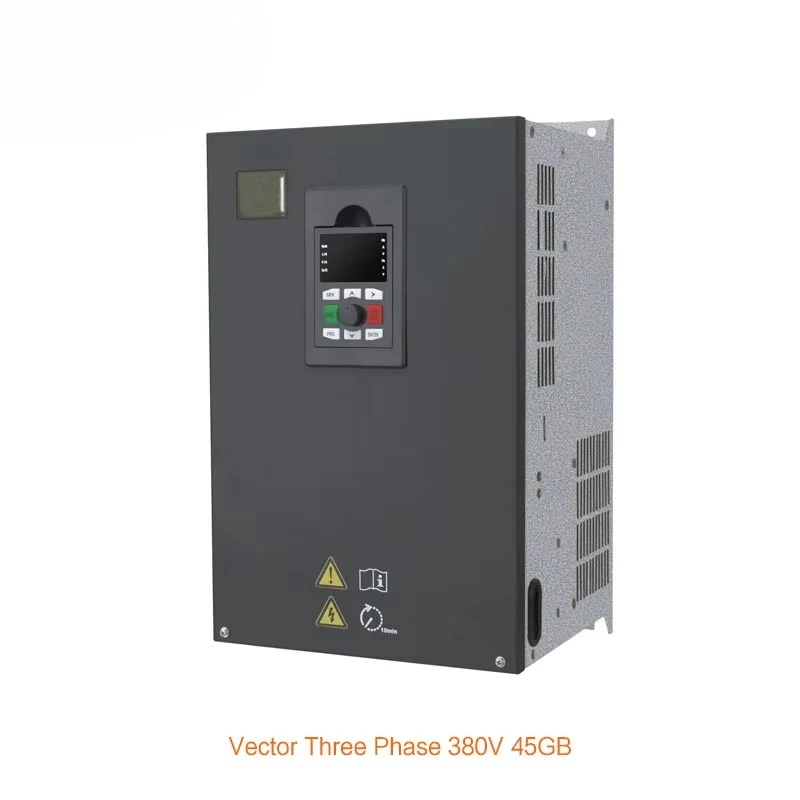 r Industrial Automation  Variable Frequency Drive  Three Phase AC Frequency Inverter Vector Control 380V 45KW 55KW Moto