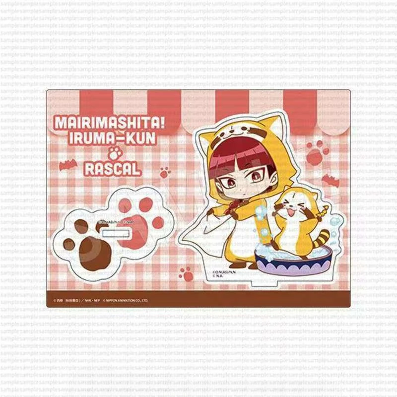 마이리마시타! 이루마군 애니메이션 주변기기 다람쥐 버전 클라라 발락 아크릴 스탠드 오페라 스탠딩 플레이트 스즈키 이루마 장난감 선물