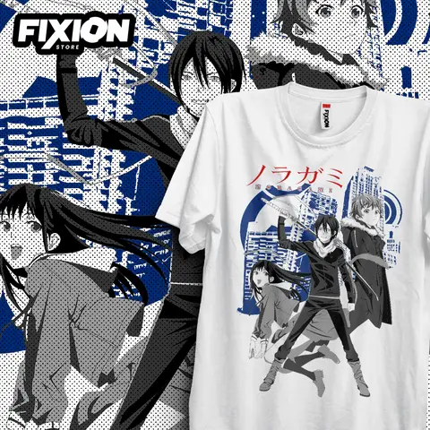 T-shirt For Anime Noragami (blanca) – Nuevos Enero 2023 Mange Tee