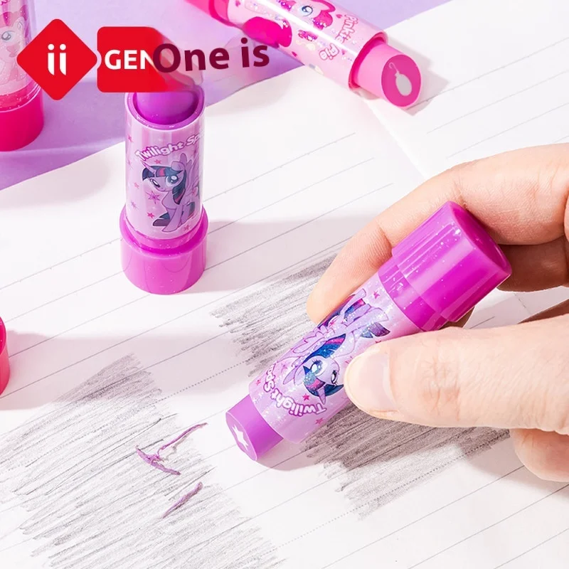 Iigen Stationery Xiaoma Baoli'S lmage Lipstick Eraser Good-Looking Cartoon Children'S Pencil Eraser Children'S Holiday Gifts