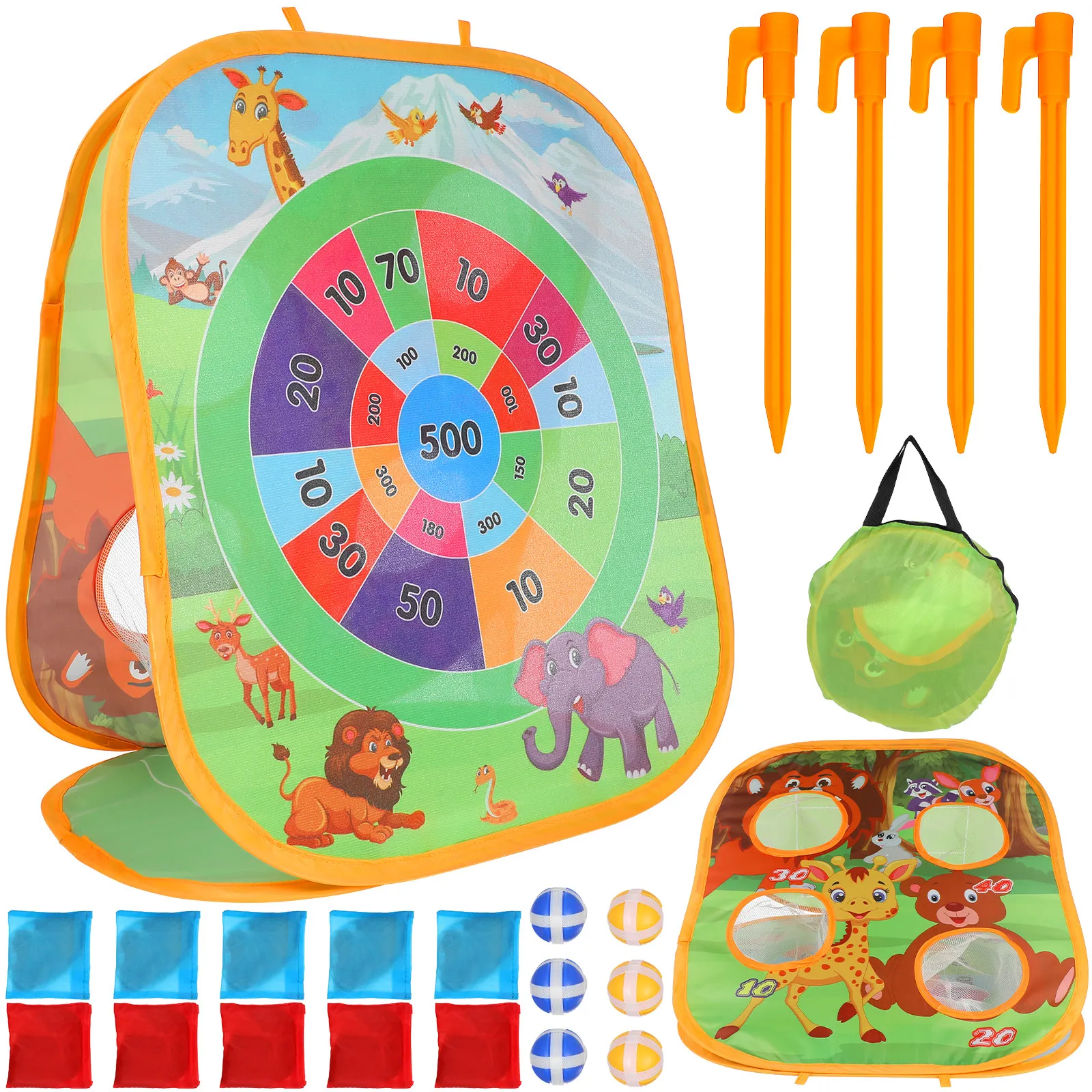 kids-bean-bag-beanbag-toss-game-animal-throwing-bags-birthday-party-games-beach