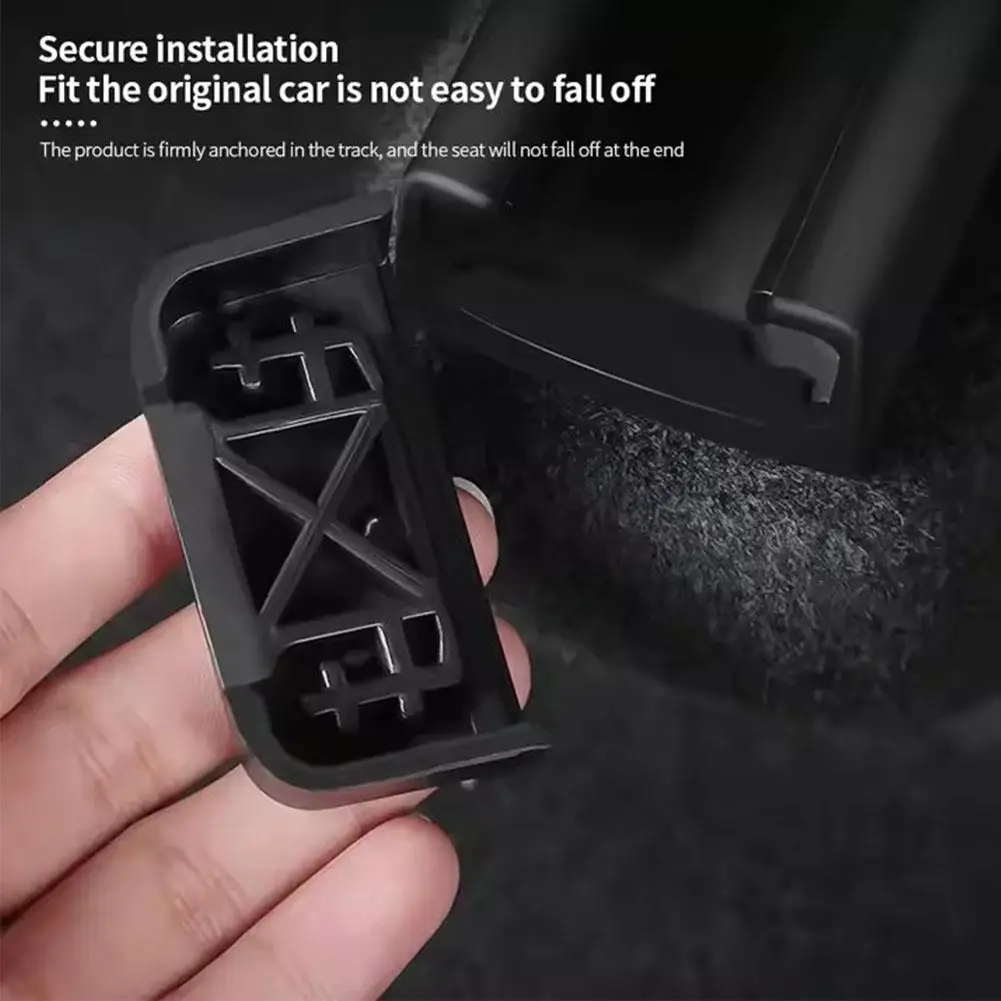 ل تسلا Y Juniper إطلاق 2025 المقعد الخلفي الشريحة السكك الحديدية المطاط التوصيل حماية وظيفة السيارة الداخلية اكسسوارات ل تسلا E1H5 #6