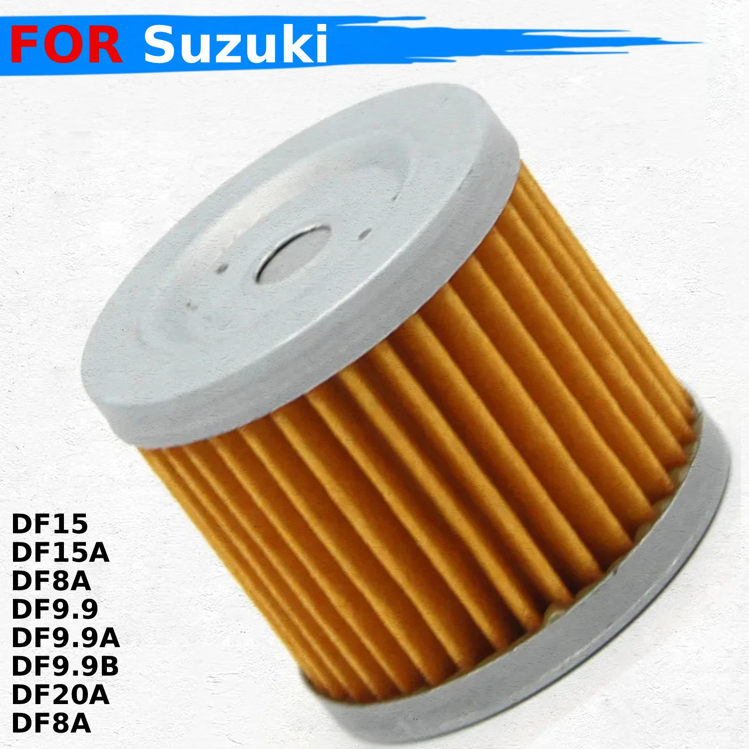 

Motor boat engine oil filter For Suzuki DF15 1996-2012 DF15A DF8A DF9.9 DF9.9A DF9.9B DF20A DF8A Durable 4-stroke Outboard Motor