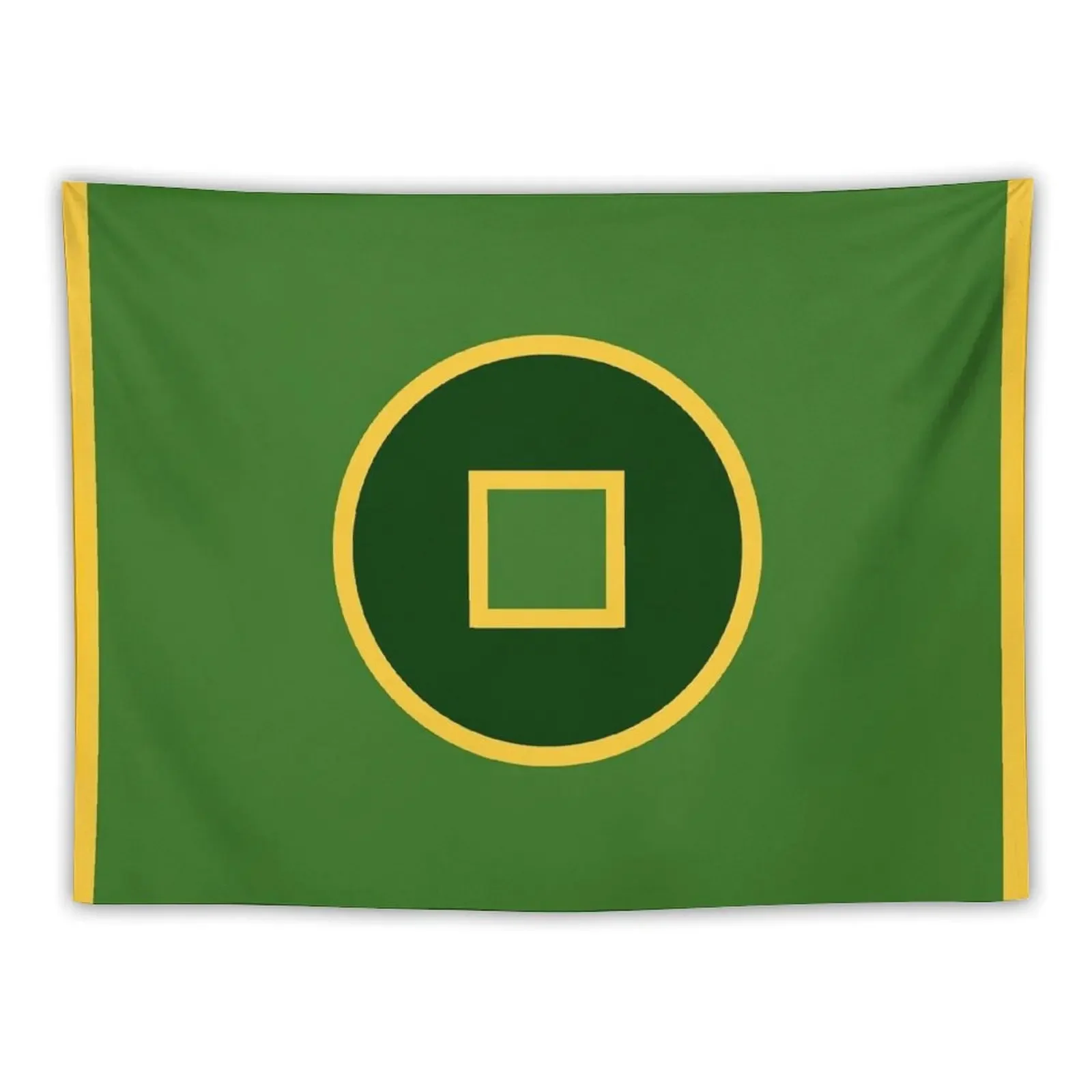 

Earth Kingdom flag Tapestry For Bedroom Bed Room Decoration Tapestry