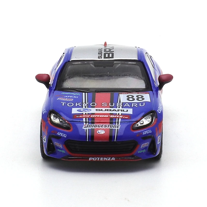 XCARTOYS POStore ACE 1/64 Subaru BRZ-TOKYO SUBARU Voiture Alliage Jouets Véhicule à Moteur Moulé Sous Pression En Métal Modèle Enfants Cadeau De Noël Jouets pour Garçons