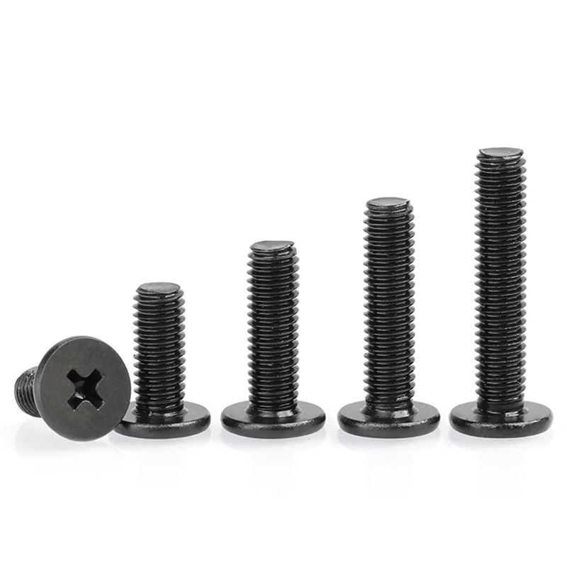 20/ 50pcs M2 M2.5 M3 M4 CM Small Flat Head Laptop Screws Mobile Notebook Cruciform Slot Cross Recessed Screw