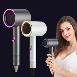 Home Hair Dryer High Power Hot And Cold Air Fast Dryer Student Dormitory Hair Dryer Negative Ion One Step Volumizer Hair Dryer